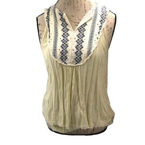 Knox Rose White Cowgirl Boho Size M